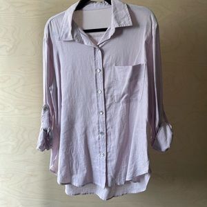Linen blend shirt